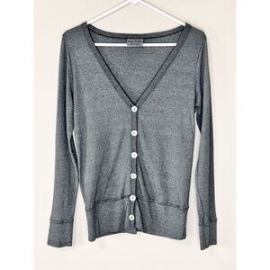Michael Stars Gray Cardigan Sweater